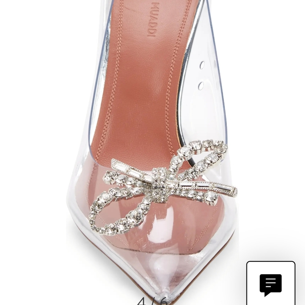 Rosie Glass Pointed Toe Pump(Fit: Runs small )